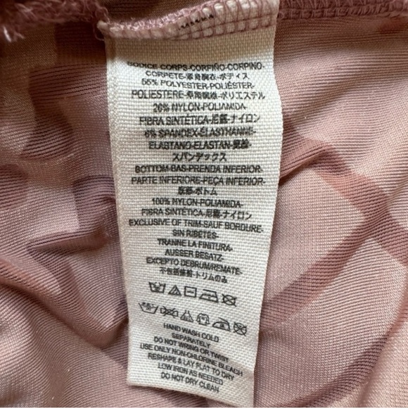 FREE PEOPLE Velvet Lace Fortune Teller Top - Dusty Blush Pink - Small - Picture 14 of 16